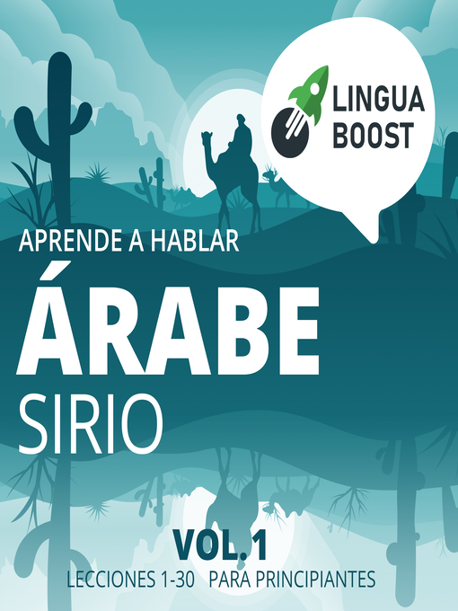 Cover image for Aprende a hablar árabe sirio